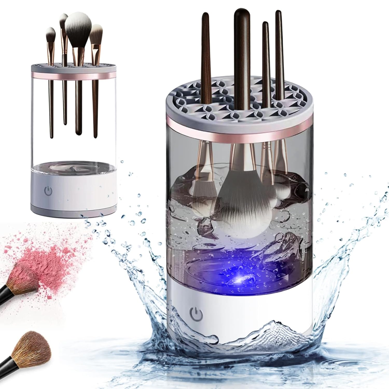 Nettoyant pour pinceaux électrique ✨ منظف فرش كهربائي